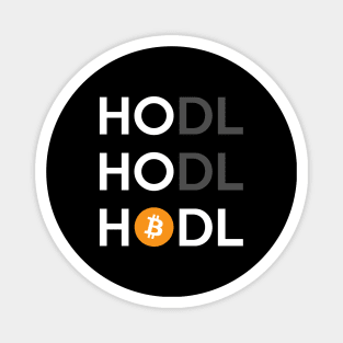 HO HO HODL Bitcoin Magnet